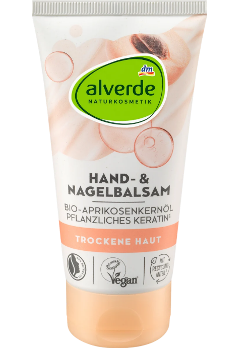 alverde NATURKOSMETIK Apricot hand cream, 75 ml