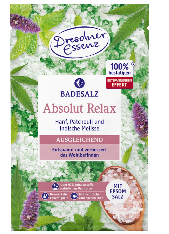 Dresdner Essenz Absolut Relax bath salt, 60 g