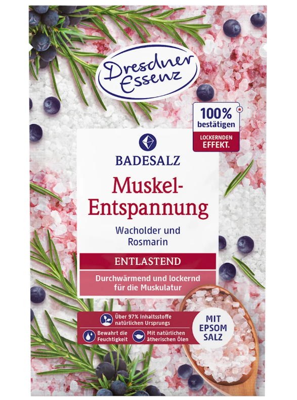 Dresdner Essenz Muscle Relaxation Bath Salt, 60 g