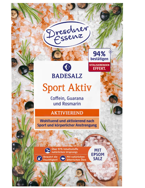 Dresdner Essenz Sport Aktiv bath salt, 60 g
