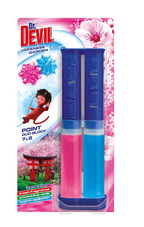 Dr.DEVIL Toilet spot block Japanese Garden, 65 ml