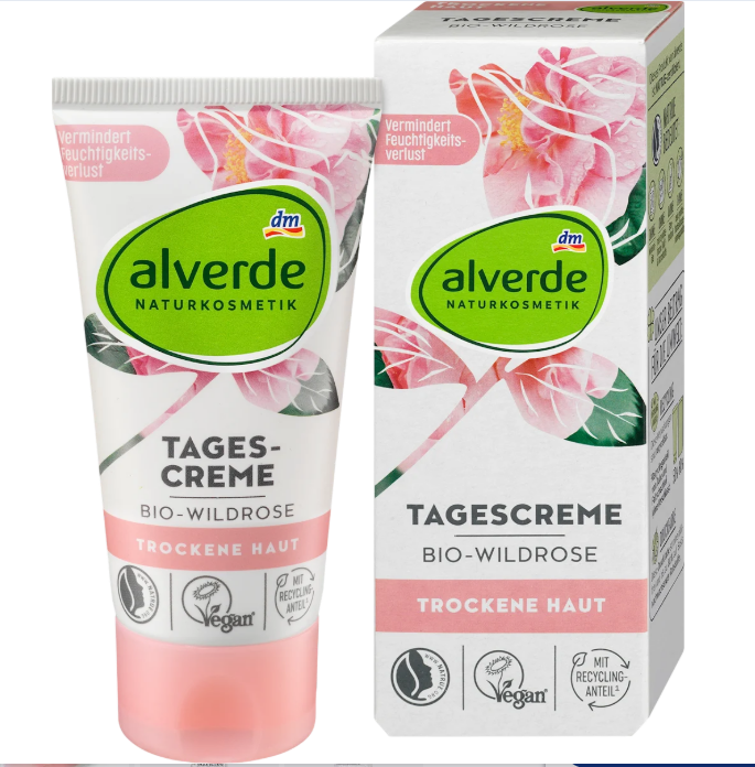alverde NATURKOSMETIK organic rosehip day cream, 50 ml