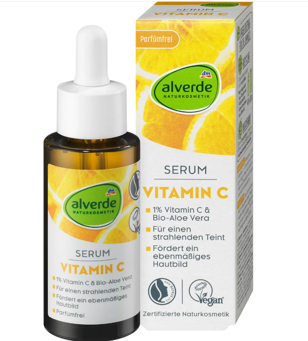 alverde NATURKOSMETIK skin serum Vitamin C, 30 ml