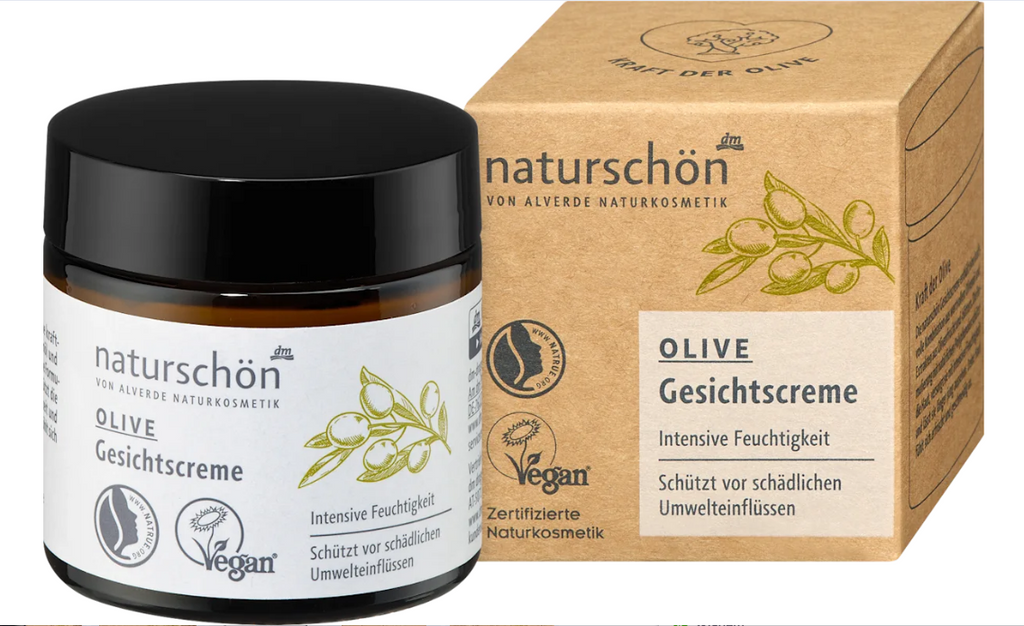 alverde NATURKOSMETIK naturschön face cream with olive oil, 50 ml