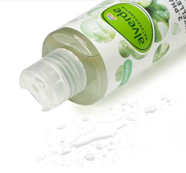 alverde NATURKOSMETIK Micellar Water Organic Aloe Vera & Organic Cucumber, 200 ml