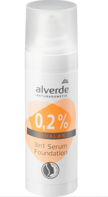 alverde NATURKOSMETIK make-up 3-in-1 Clean Beauty, 30 ml