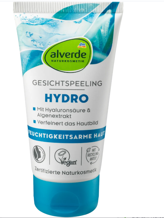 alverde NATURKOSMETIK Hydro facial peeling seaweed, 75 ml