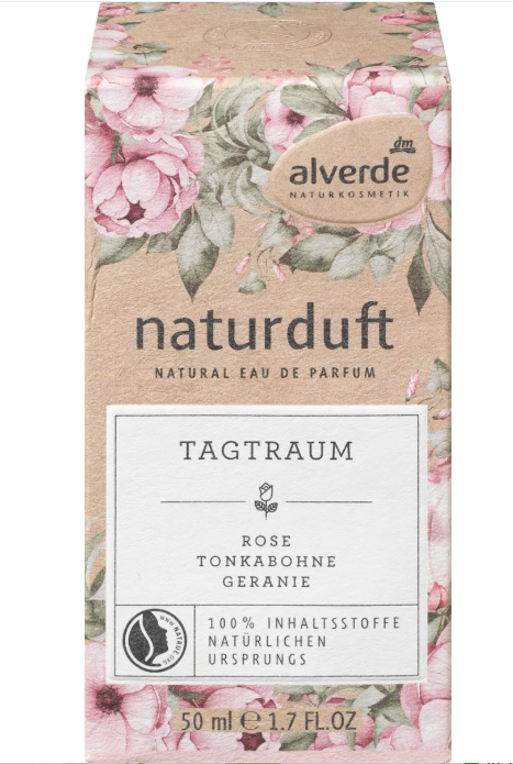 alverde NATURKOSMETIK Natural Eau de Parfum Tagtraum - Dreaming, 50 ml