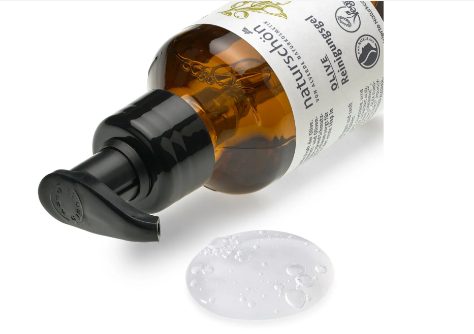 alverde NATURKOSMETIK naturschön cleansing face gel olive, 100 ml