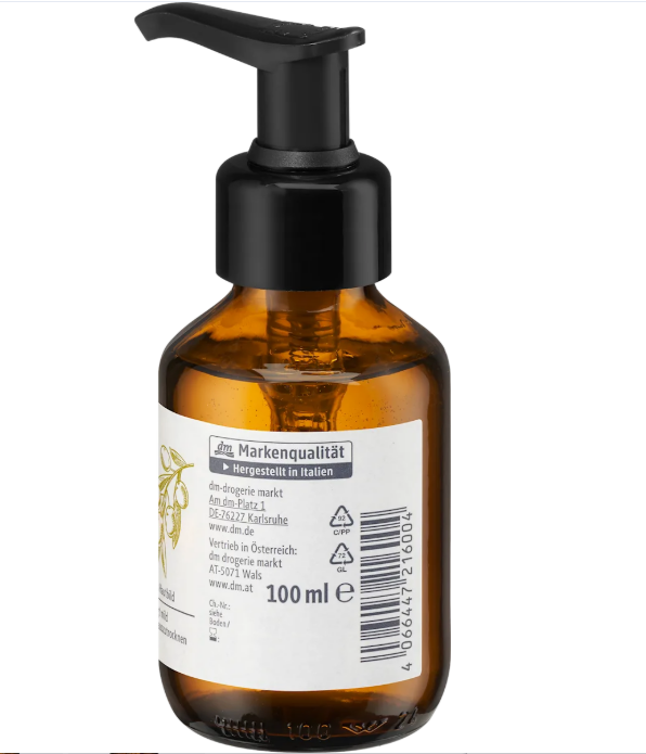 alverde NATURKOSMETIK naturschön cleansing face gel olive, 100 ml