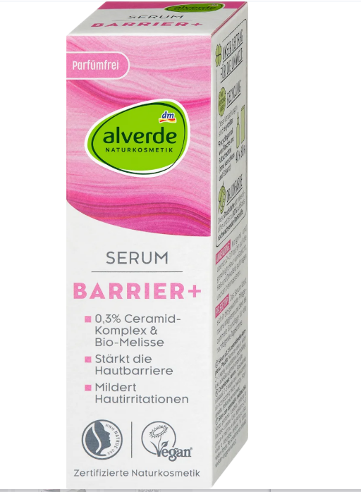 alverde NATURKOSMETIK skin serum Barrier+, 30 ml