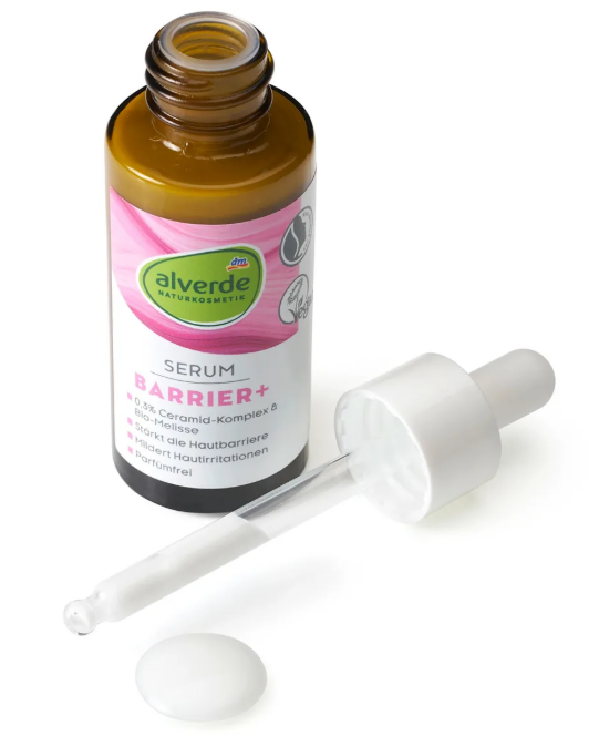 alverde NATURKOSMETIK skin serum Barrier+, 30 ml