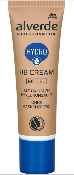 alverde NATURKOSMETIK Hydro BB cream, medium, 30 ml