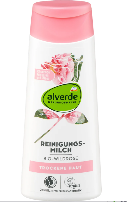 alverde NATURKOSMETIK organic rosehip cleansing lotion, 200 ml