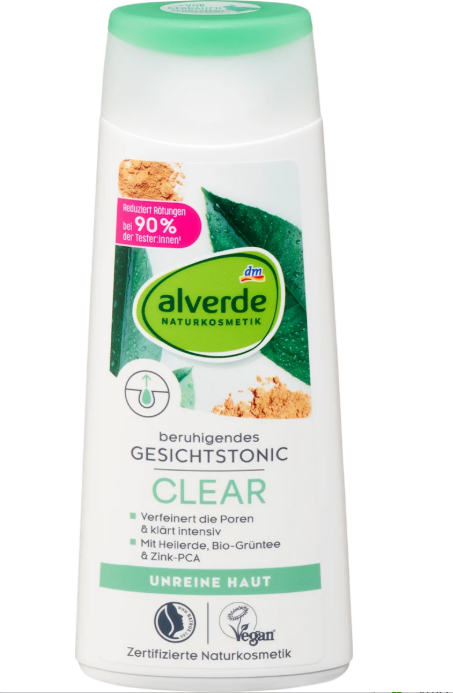 alverde NATURKOSMETIK skin tonic Clear, 200 ml