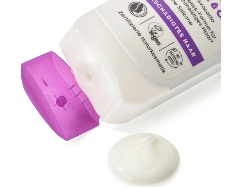 alverde NATURKOSMETIK regenerating hair balm organic avocado and organic shea butter, 200 ml