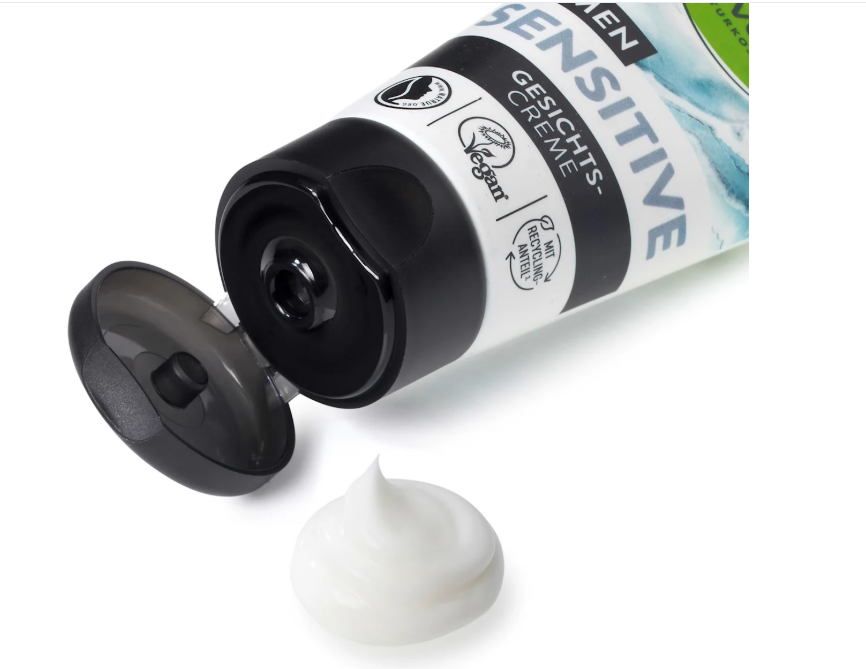 alverde MEN skin cream Sensitive, 50 ml