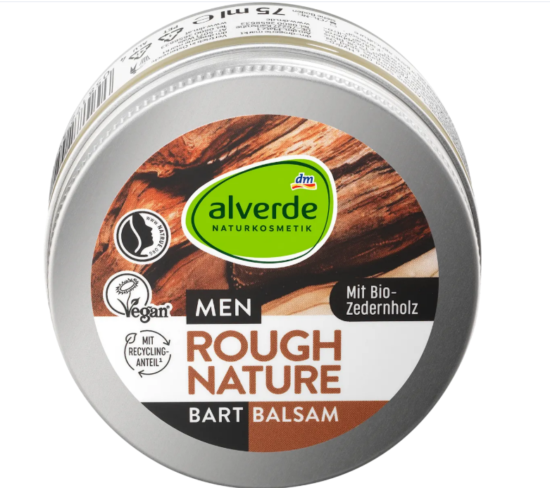 alverde MEN Rough Nature beard balm, 75 ml