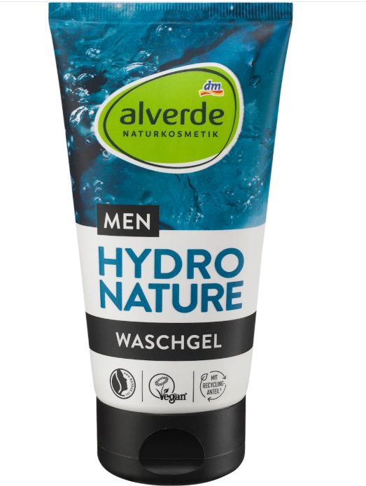 alverde MEN Hydro Nature washing gel, 150 ml