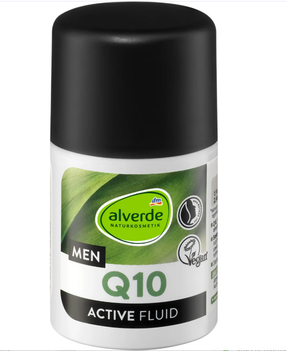 alverde MEN skin fluid Active Q10, 50 ml