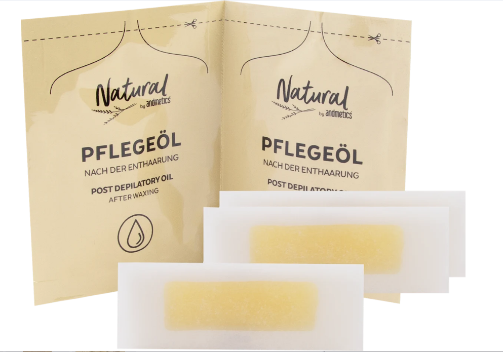 andmetics Face Wax Strips, 20 pcs