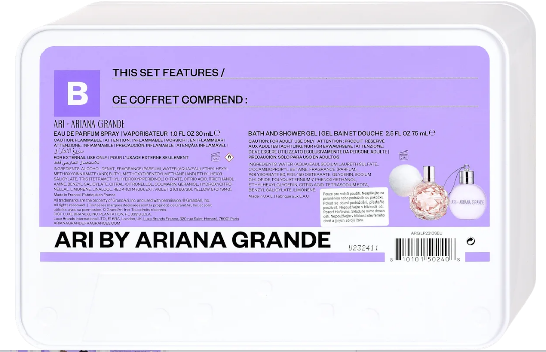 Ariana Grande Ari by Ariana Grande Eau de Parfum gift set
