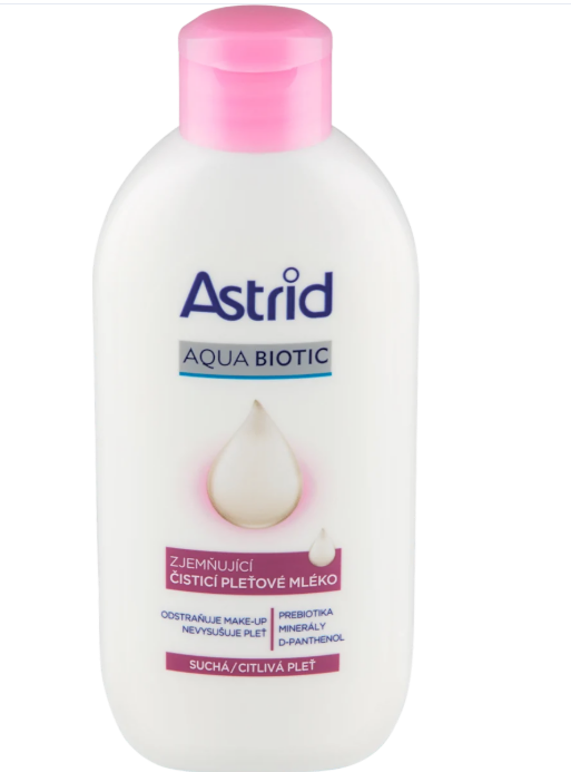 Astrid Aqua Biotic facial cleansing milk, 200 ml