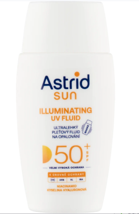 Astrid sun ultra-light facial fluid SPF50+, 50 ml