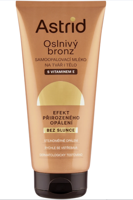 Astrid sun self-tanning milk, 200 ml
