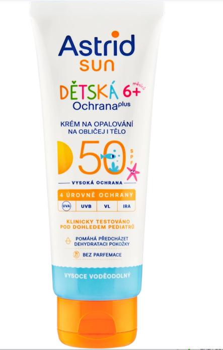 Astrid sun children's sun cream SPF50, 75 ml
