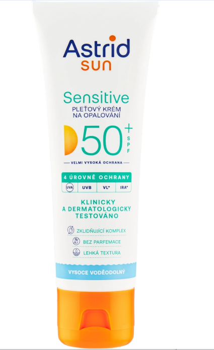 Astrid sun sun cream Sensitive SPF50+, 50 ml