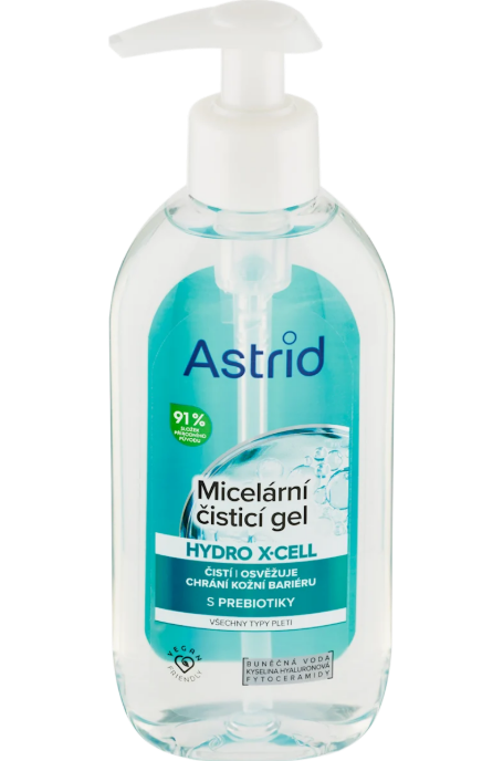 Astrid Hydro X-Cell Micellar Cleansing Gel, 200 ml
