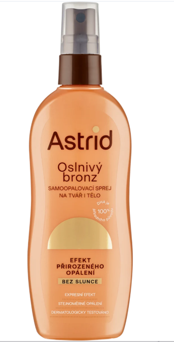 Astrid sun self-tanning spray, 200 ml