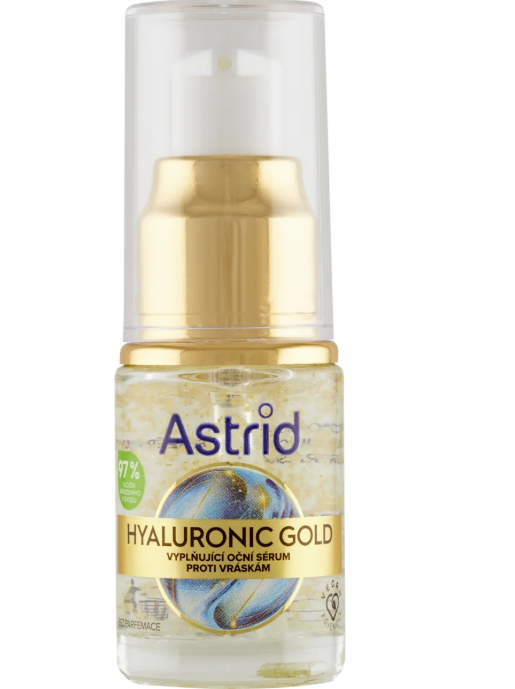 Astrid Hyaluronic Gold eye serum, 15 ml