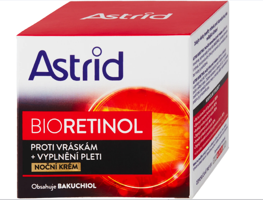 Astrid Bioretinol night cream, 50 ml