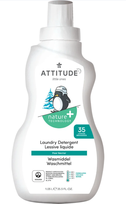 ATTITUDE washing gel with pear juice scent, 35 loads
