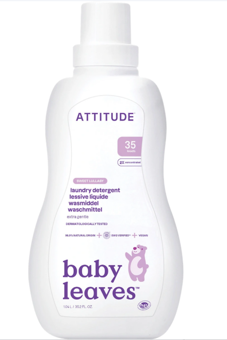 ATTITUDE washing gel with Sweet Lullaby scent, 35 loads