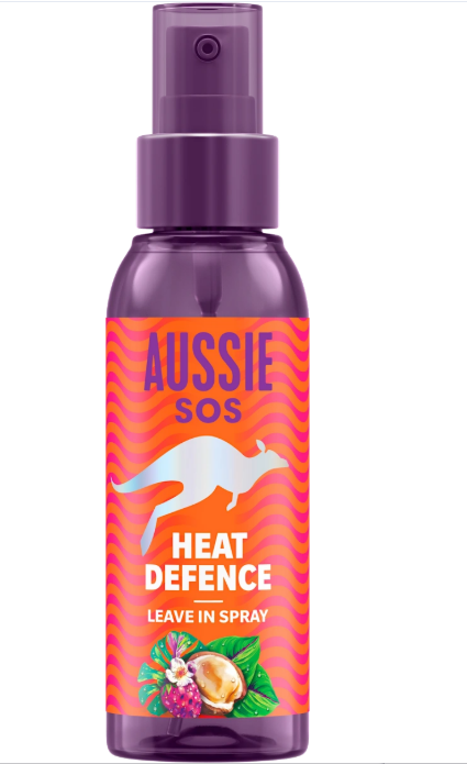 Aussie SOS Heat Defense leave-in hair spray, 100 ml