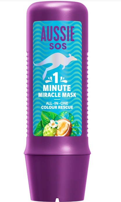 Aussie SOS hair mask 1 Minute Miracle Color Rescue, 250 ml