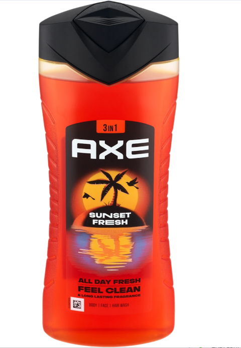 Axe Sunset Fresh 3-in-1 shower gel, 400 ml