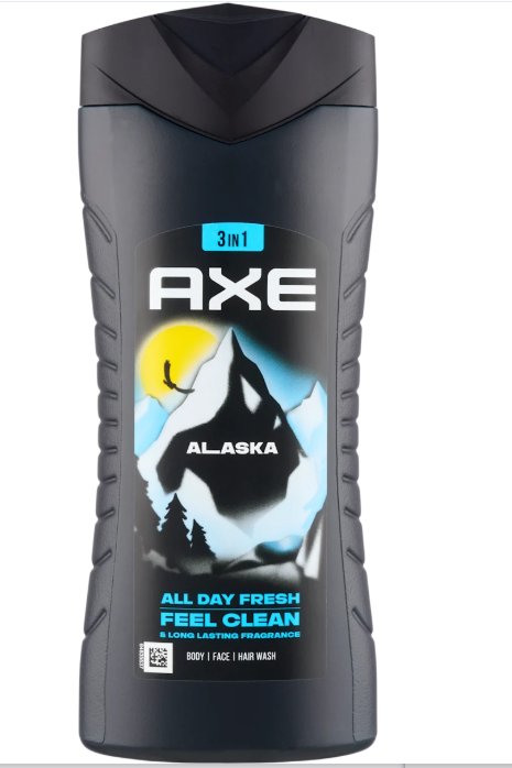 Axe Alaska 3-in-1 shower gel, 400 ml
