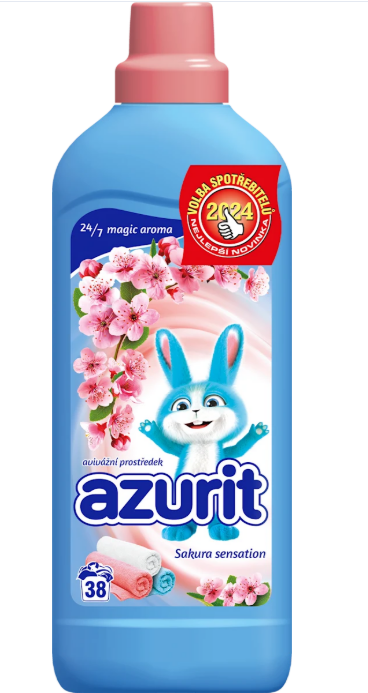 azurit fabric softener Sakura sensation, 38 loads