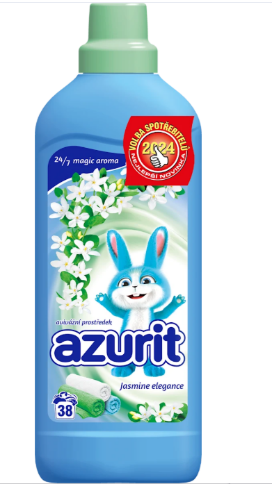 azurit fabric softener Jasmin elegance, 38 loads
