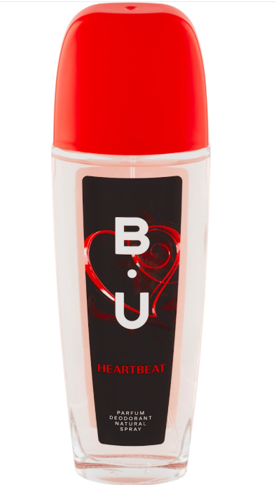B.U. deodorant natural spray Heartbeat, 75 ml
