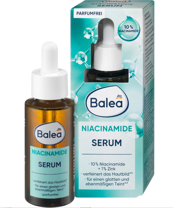Balea skin serum with niacinamide, 30 ml