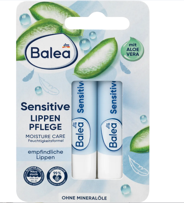 Balea Lip balm Sensitive 2x4.8 g