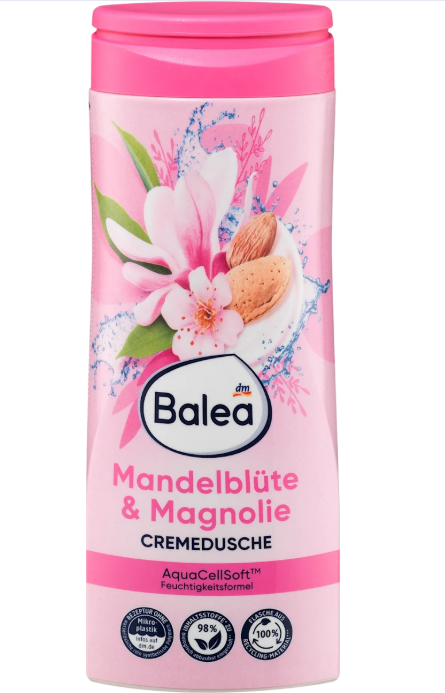 Balea almond blossom & magnolia shower gel, 300 ml
