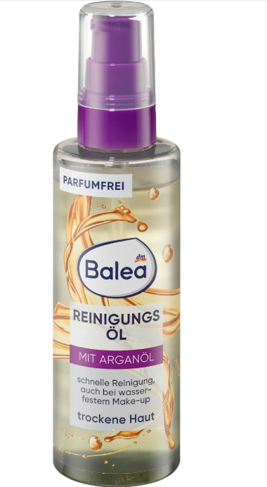 Balea Facial cleansing oil with argan oil, 100 ml
