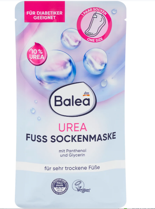 Balea UREA foot mask, 1 pair