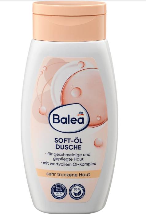 Balea Gentle oil shower gel, 300 ml